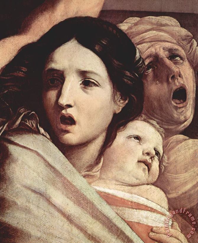 Guido Reni The Slaughter of The Innocents [detail #1] Art Painting